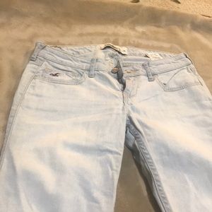 Light wash jeans
